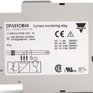 Carlo Gavazzi Spannungsüberwachungsrelais DPA01CM44 NOV