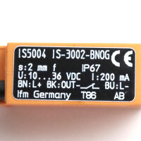 ifm efector induktiver Sensor IS5004 IS-3002-BNOG NOV