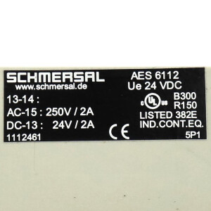 Schmersal Sicherheitsrelais AES 6112 1112461 NOV