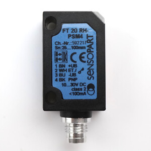 SENSOPART Reflexionslichttaster FT 20 RH-PSM4 551-11000 OVP