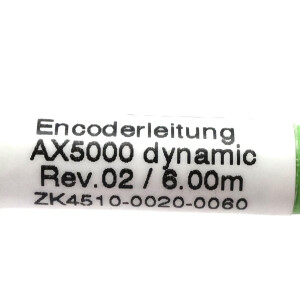 Beckhoff Encoderanschlussleitung AX5000 dynamic ZK4510-0020-0060 6m NOV