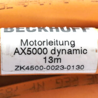 Beckhoff Motorleitung AX5000 dynamic ZK4500-0023-0130 13m NOV