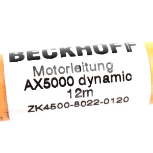 Beckhoff Motorleitung AX5000 dynamic ZK4500-8022-0120 12m NOV