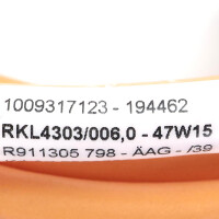 Rexroth Leistungskabel RKL4303/006,0 R911305798 NOV