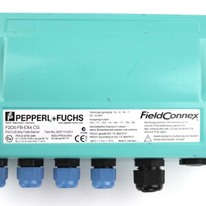Pepperl+Fuchs Feldbusbarriere F2D0-FB-EX4.CG 204715-0001 GEB