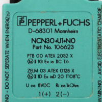Pepperl+Fuchs Induktiver Sensor NCN30+U1+NO 106623 GEB
