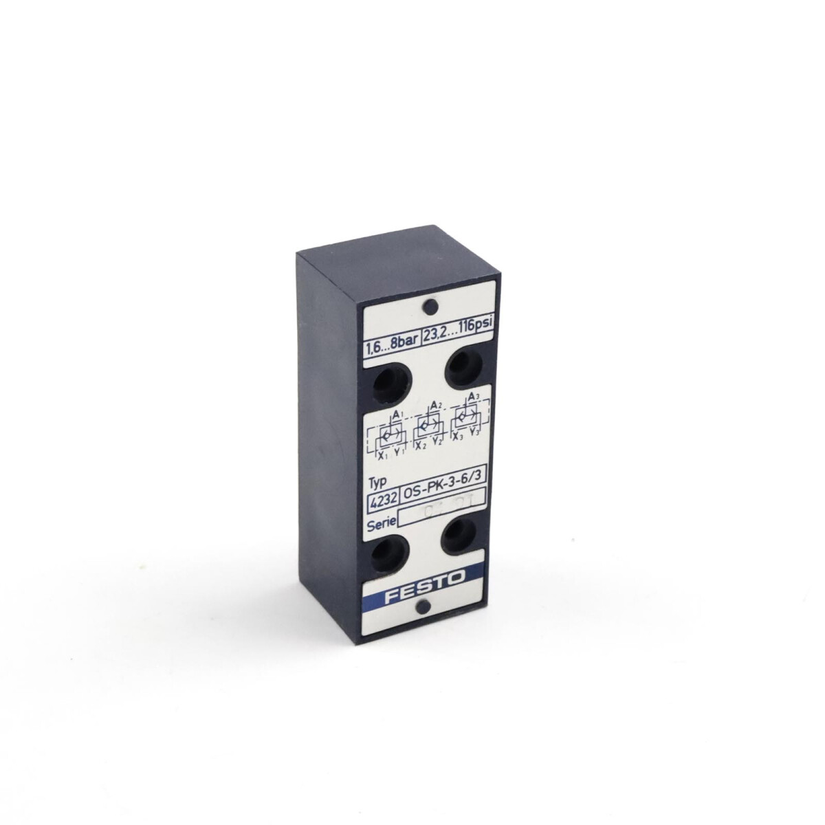 Festo ODER-Block OS-PK-3-6/3 4232 GEB
