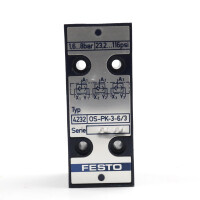Festo ODER-Block OS-PK-3-6/3 4232 GEB