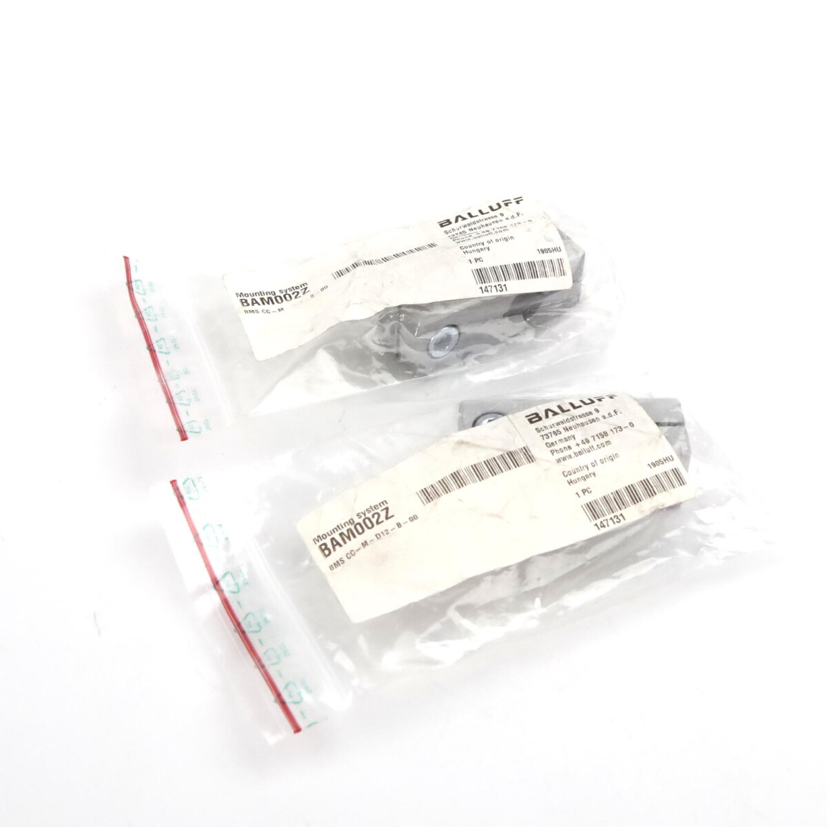 Balluff Montagesystem BAM002Z BMS CC-M-D12-B-00 (2Stk.) OVP