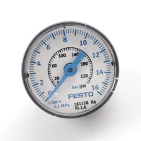 Festo Präzisionsmanometer MAP-40-16-1/8-EN 161128 OVP