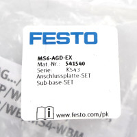 Festo Anschlussplatte-SET MS6-AGD-EX 541540 OVP