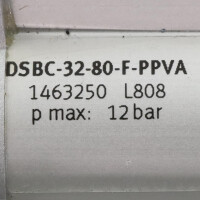 Festo Normzylinder DSBC-32-80-F-PPVA 1463250 GEB