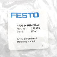 Festo Befestigungswinkel HFOE-D-MIDI/MAXI 159593 (2Stk.) OVP