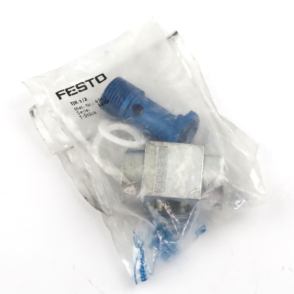 Festo T-Verschraubung TJK-1/2 4952 OVP