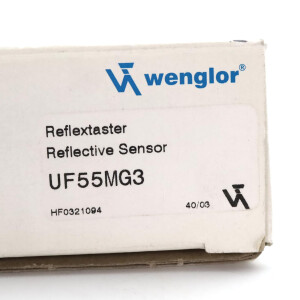 wenglor Lichtleiter Verstärker UF55MG3 OVP