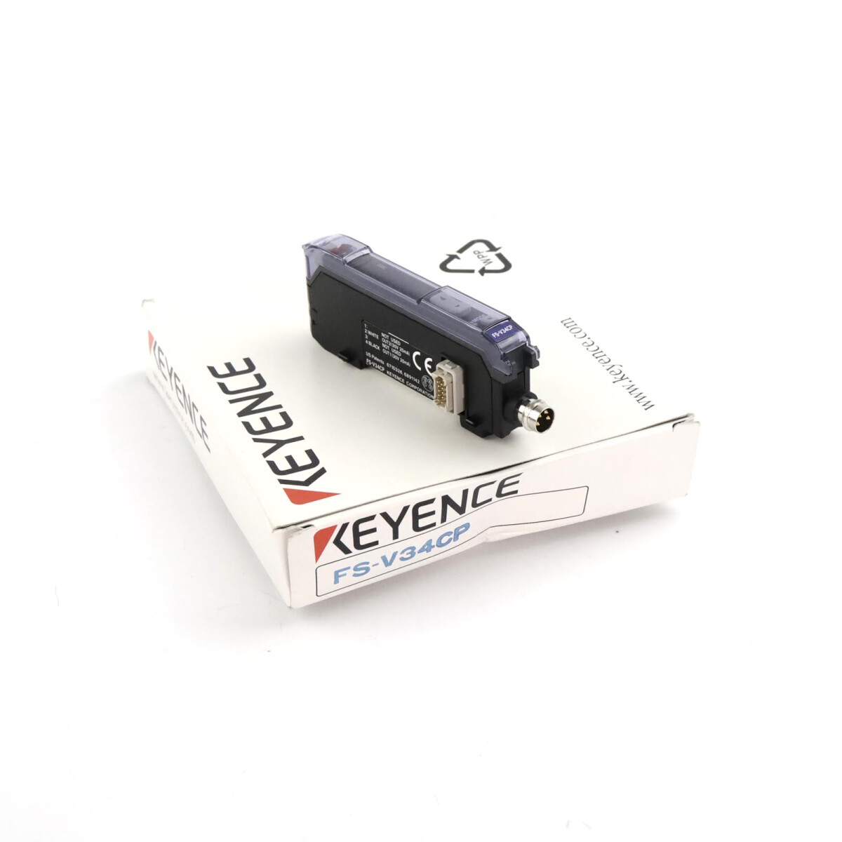 Keyence Lichtleiter-Messverstärker FS-V34CP OVP