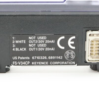 Keyence Lichtleiter-Messverstärker FS-V34CP OVP