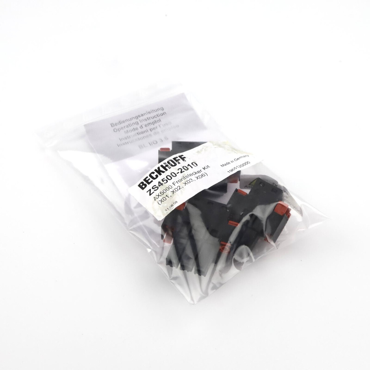 Beckhoff EMV-Leistungsstecker ZS4500-2010 OVP