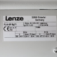 Lenze Motor MDFMABR071-32 + FLAI-SP Bg71 0,37/0,45/0,67kW NOV