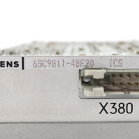 Siemens Steuerungs- und Regelungsbaugruppe 6SC9811-4BF20 ICS E-Stand:B GEB