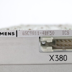 Siemens Steuerungs- und Regelungsbaugruppe 6SC9811-4BF50 ICS E-Stand:E GEB
