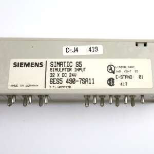 Simatic S5 SIMULATIONSSTECKER 6ES5490-7SA11 GEB