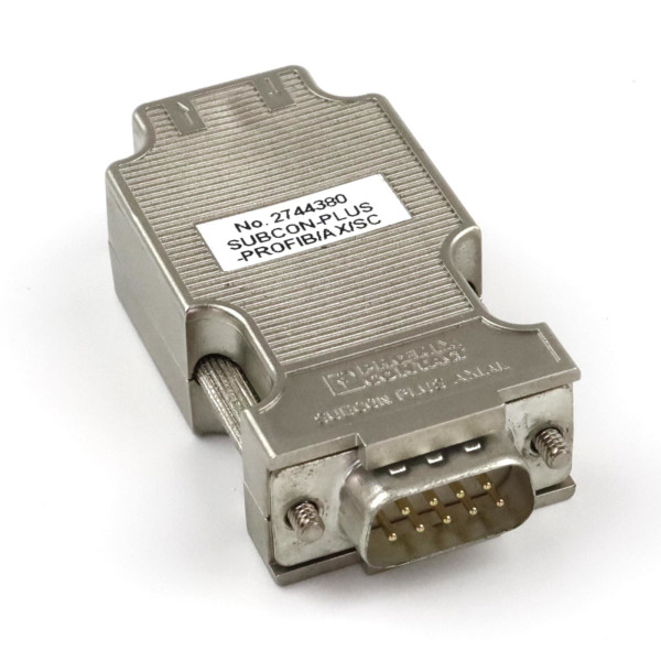 Phoenix Contact D-SUB-Stecker SUBCON-PLUS-PROFIB/AX/SC 2744380 GEB