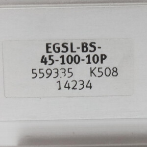 Festo Mini-Schlitten EGSL-BS-45-100-10P 559335 NOV