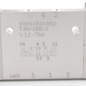 Festo Magnetventil VUVG-LK10-B52-T-M5-1R8L-S 8042544 NOV