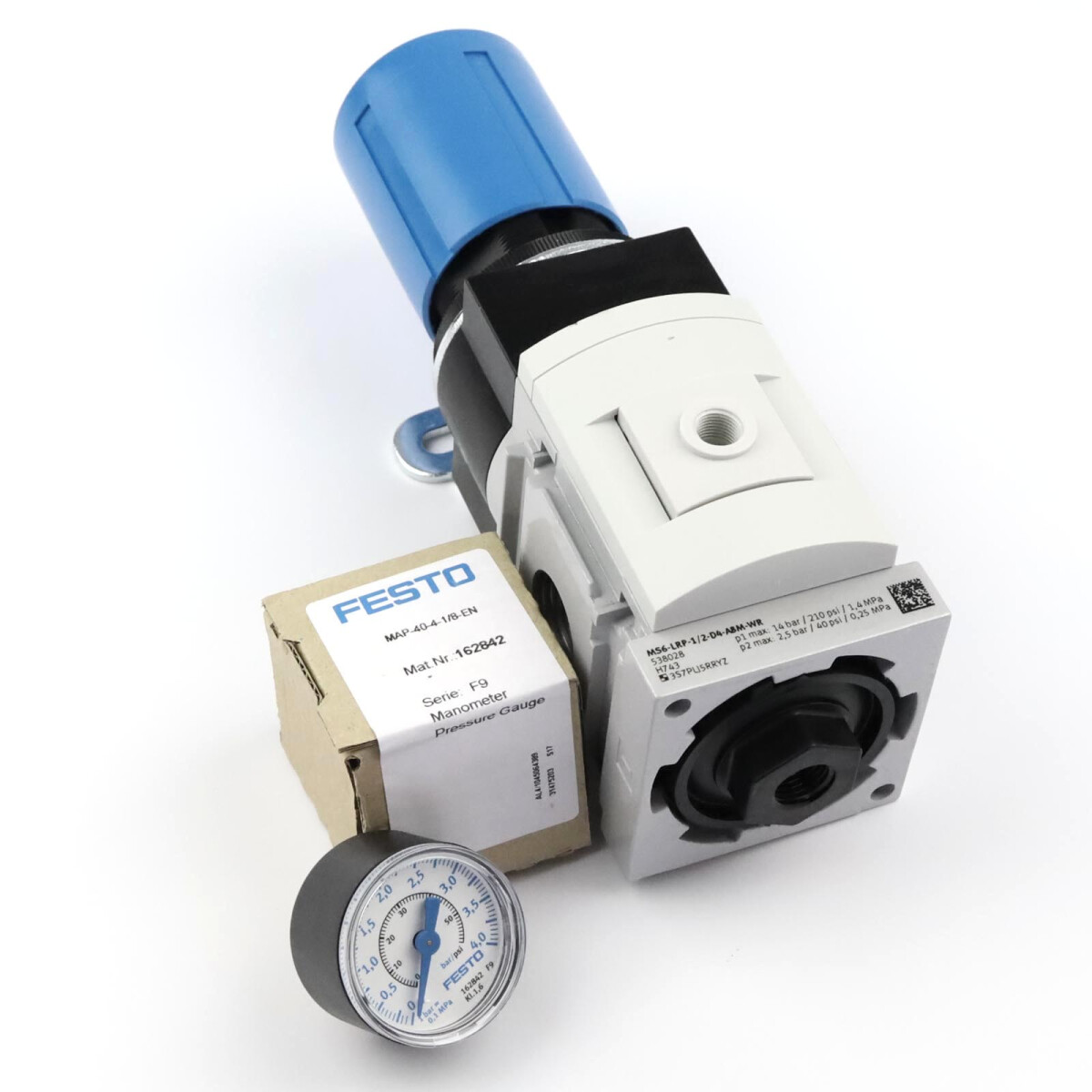 Festo Präzisions-Druckregelventil MS6-LRP-1/2-D4-A8M-WR