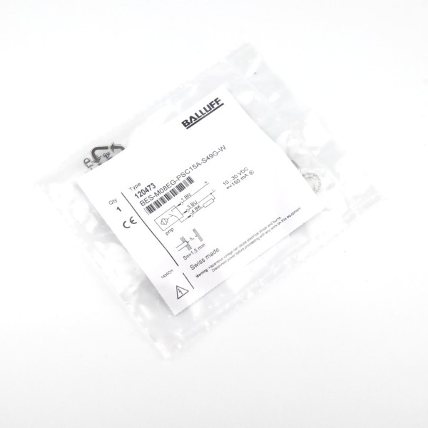Balluff Induktiver Sensor BES-M08EG-PSC15A-S49G-W OVP