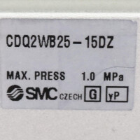 SMC Kompaktzylinder CDQ2WB25-15DZ NOV