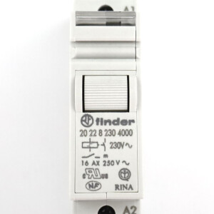 Finder Stromstoßschalter 20.22.8.230.4000.PAS OVP