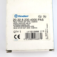 Finder Stromstoßschalter 20.22.8.230.4000.PAS OVP