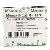 Moeller Leuchtwahltaste Q25LWK3R-WS 072361 (5Stk.) OVP