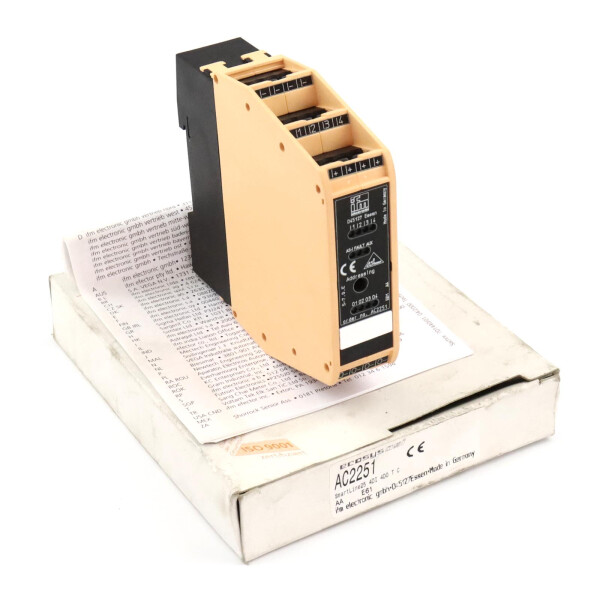 ifm efector AS-Interface AC2251 SmartLine25 4DI 4DO T C OVP