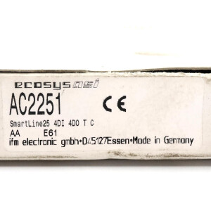 ifm efector AS-Interface AC2251 SmartLine25 4DI 4DO T C OVP