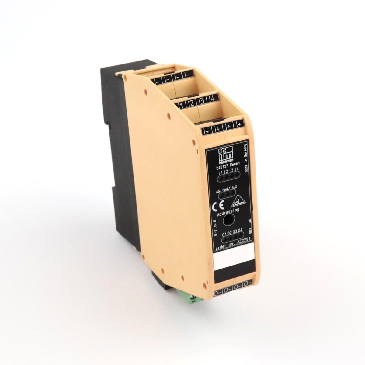 ifm efector AS-Interface AC2251 SmartLine25 4DI 4DO T C NOV