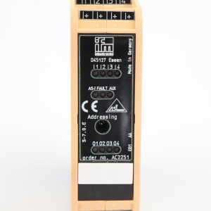 ifm efector AS-Interface AC2251 SmartLine25 4DI 4DO T C NOV