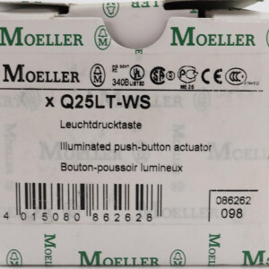 Moeller Leuchtdrucktaste Q25LT-WS 086262 (4Stk.) OVP