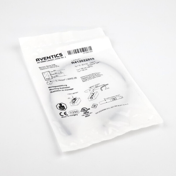 Aventics elektronischer Sensor ST6 R412022859 OVP