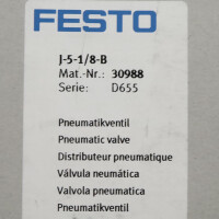 Festo 5/2-Wegeventil J-5-1/8-B 30988 OVP
