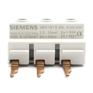 Siemens 3-Phasen-Einspeiseklemme 3RV1915-5A (21Stk.) NOV