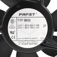 papst AC-Axiallüfter 9956 GEB
