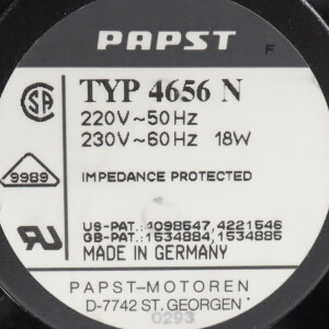 ebm-papst Axiallüfter 4656 N 220VAC GEB