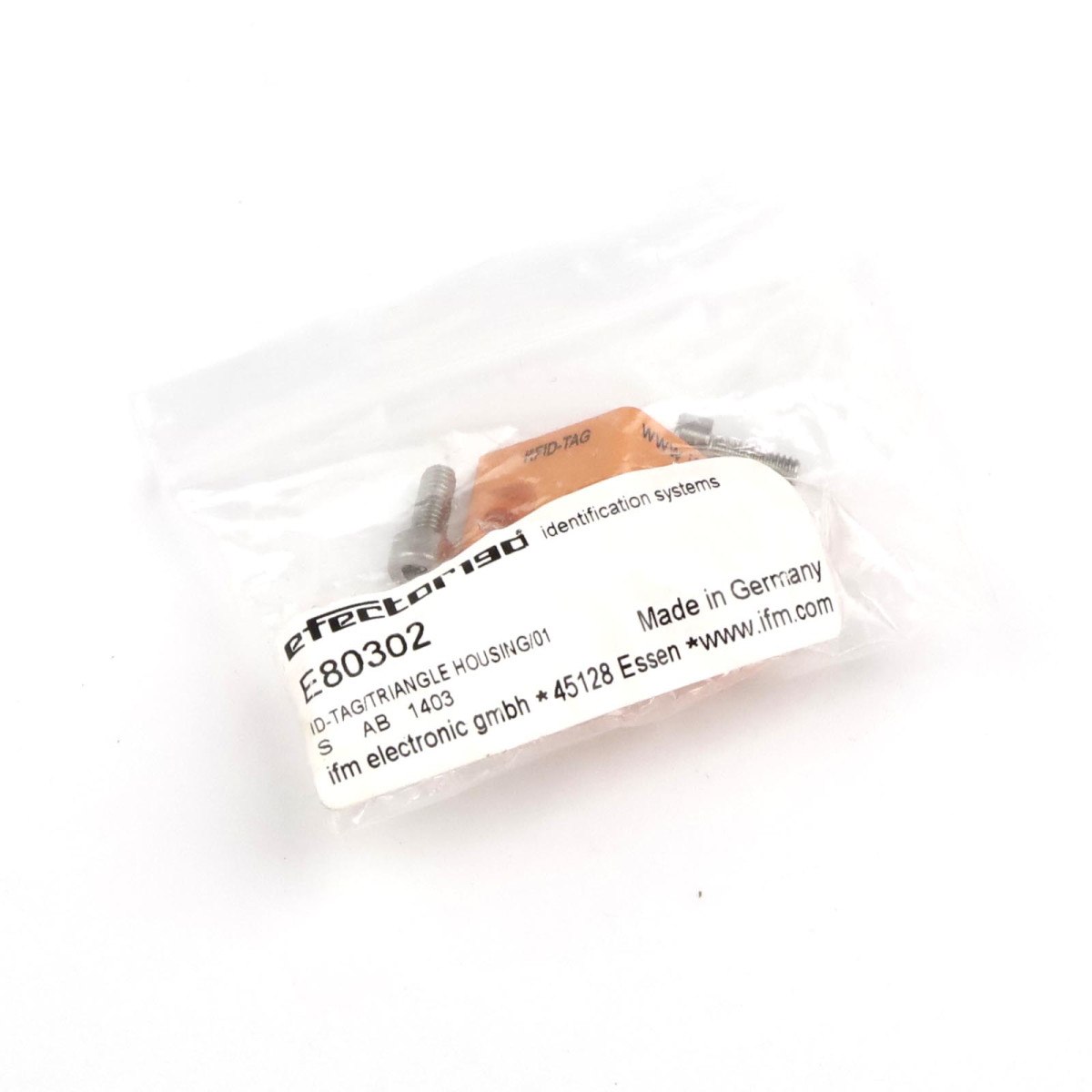 ifm RFID-Tag E80302 ID-TAG/TRIANGLE HOUSING/01 OVP