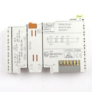WAGO 4-Kanal-Digitaleingang 750-403 GEB