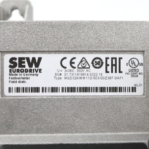 SEW Eurodrive Feldverteiler MQD32A/MM11D-503-00/Z38F0/AF1 NOV
