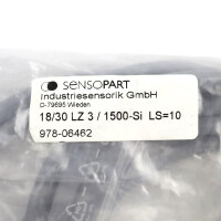 SENSOPART Lichtleiter 18/30 LZ 3/1500-Si LS=10 978-06462 OVP