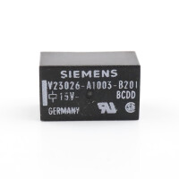 Siemens Signalrelais V23026-A1003-B201 NOV